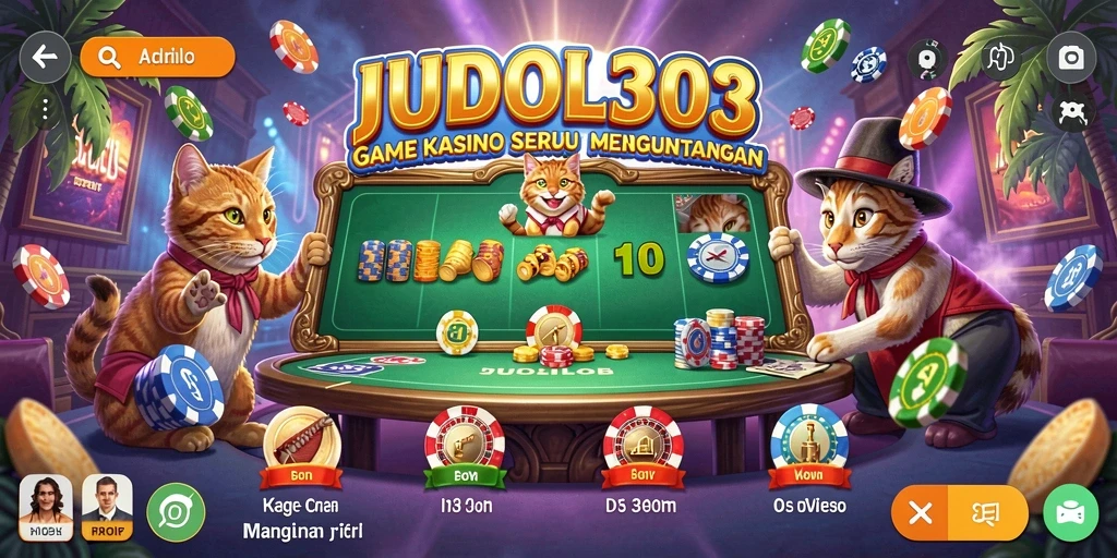 Tampilan gameplay menarik di JUDOL303 yang memikat.