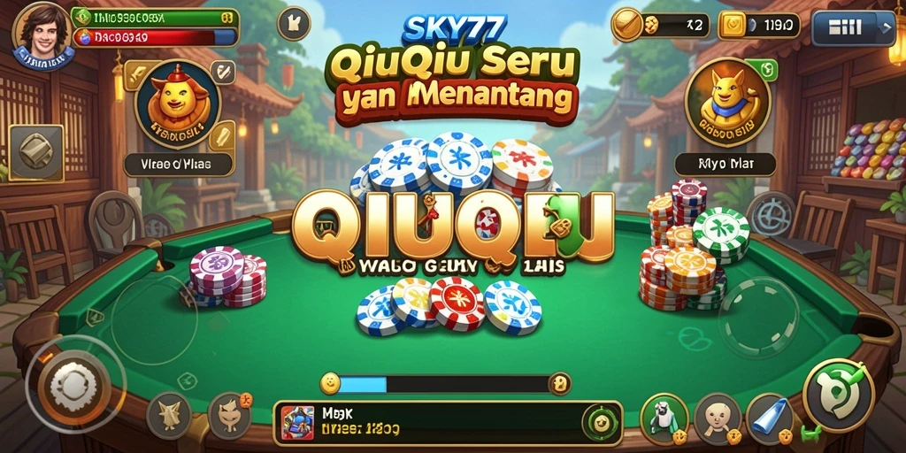 Tangkapan layar utama dari gameplay <strong>SKY77</strong> yang seru.